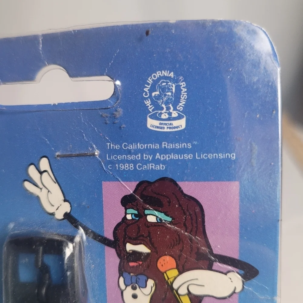 VTG The California Raisins Wrist Watch In Package 1988
